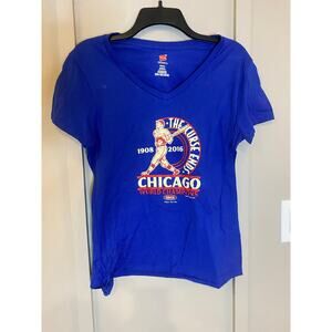 Ladies Chicago cubs 2016 TSHIRT